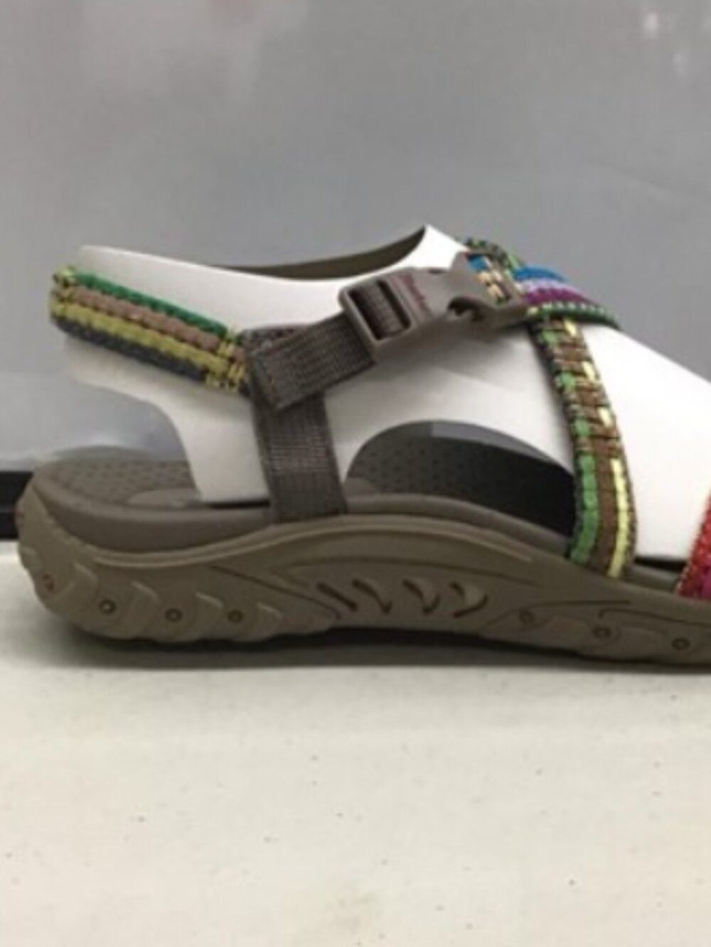 Skechers Reggae-Sew Me-Boho Woven Strappy Slingback Sandal Sz 8.5 - Picture 2 of 5